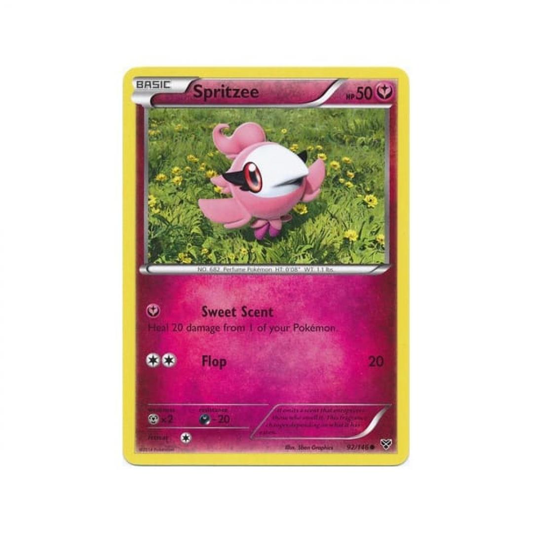 Pokemon XY:  Spritzee 92/146 Base Set Single Card